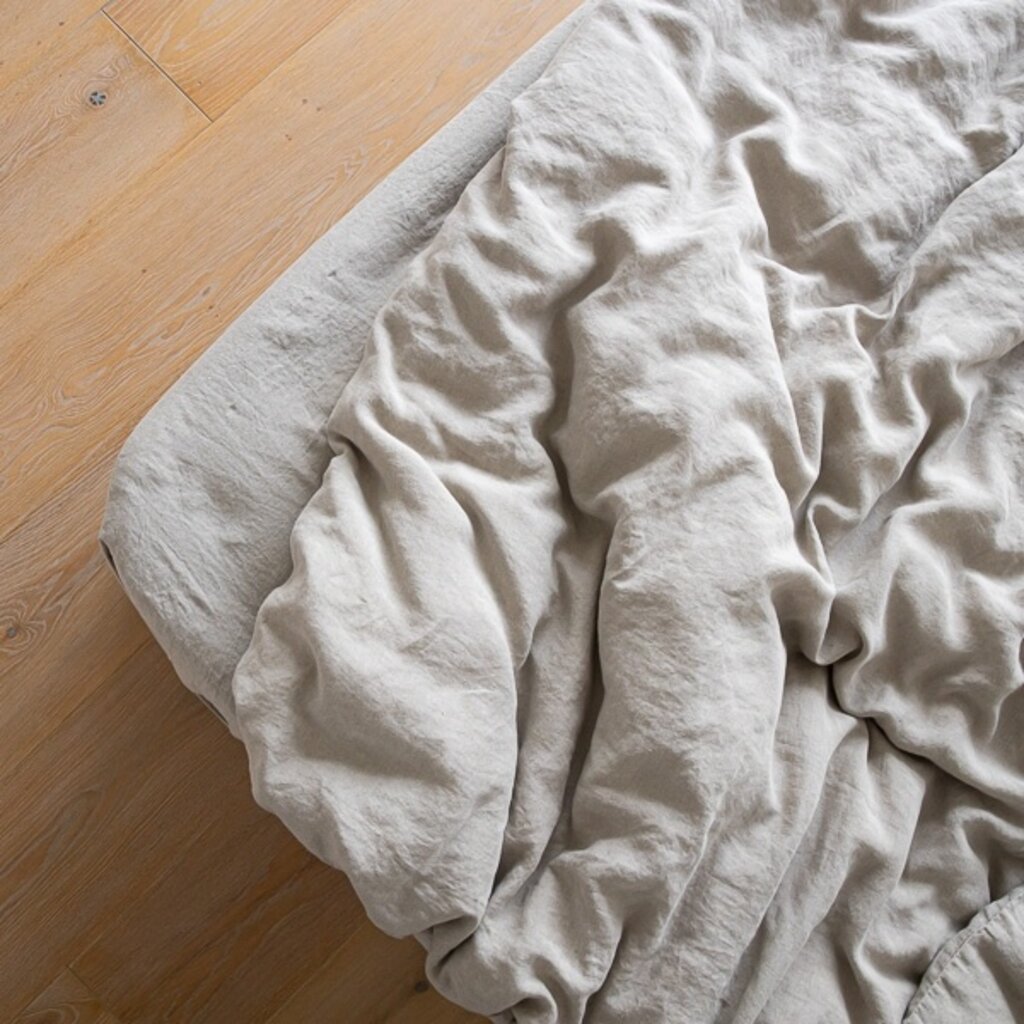 Stonewashed Linen Duvet Set
