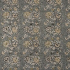 Tulip Azur Block Print Pillow