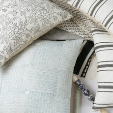 Magnolia Block Print Pillow