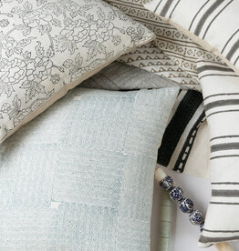 Magnolia Block Print Pillow