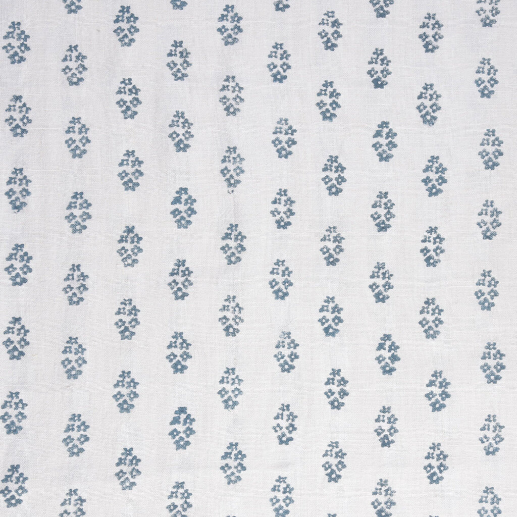 Sangeeta Teal Block Print Pillow