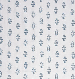 Sangeeta Teal Block Print Pillow