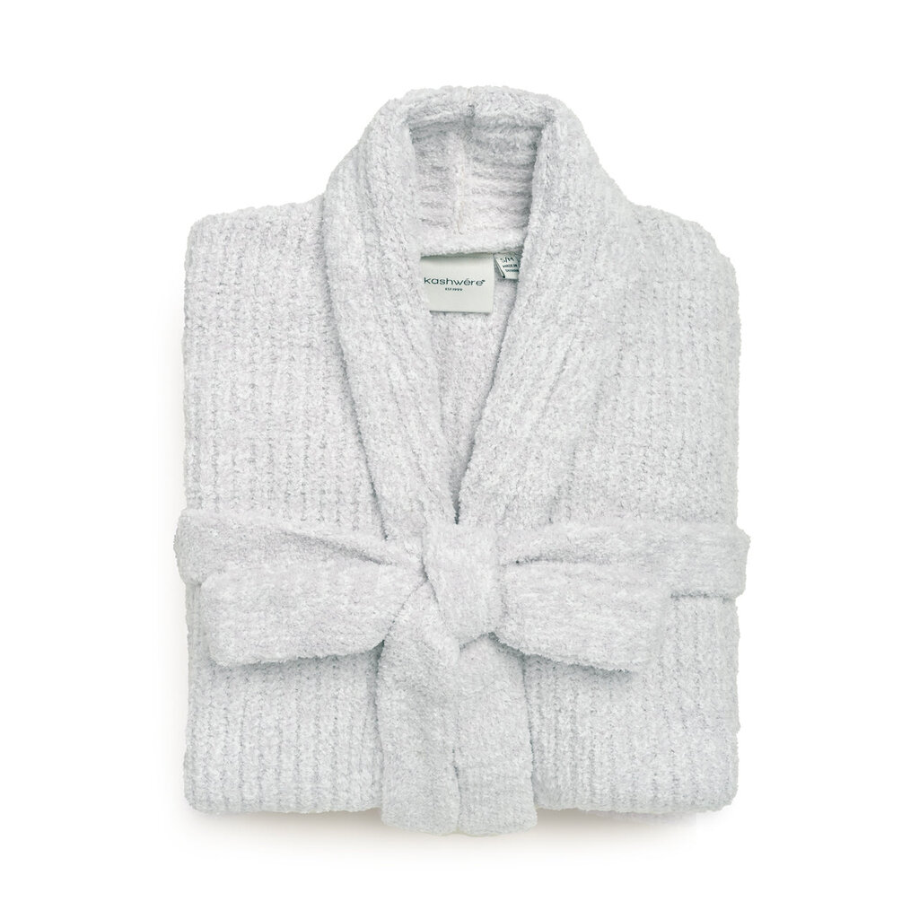Heathered Ribbed Robe