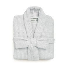 Heathered Ribbed Robe