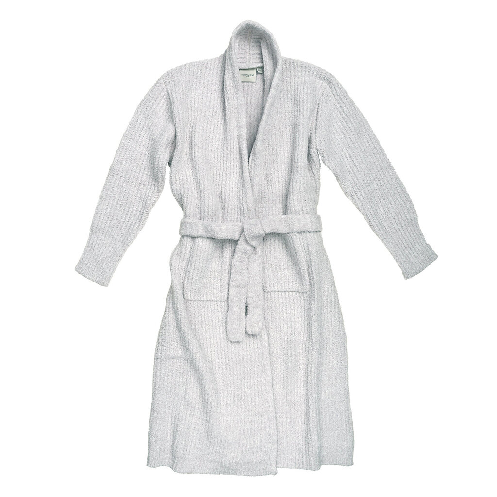 Heathered Ribbed Robe