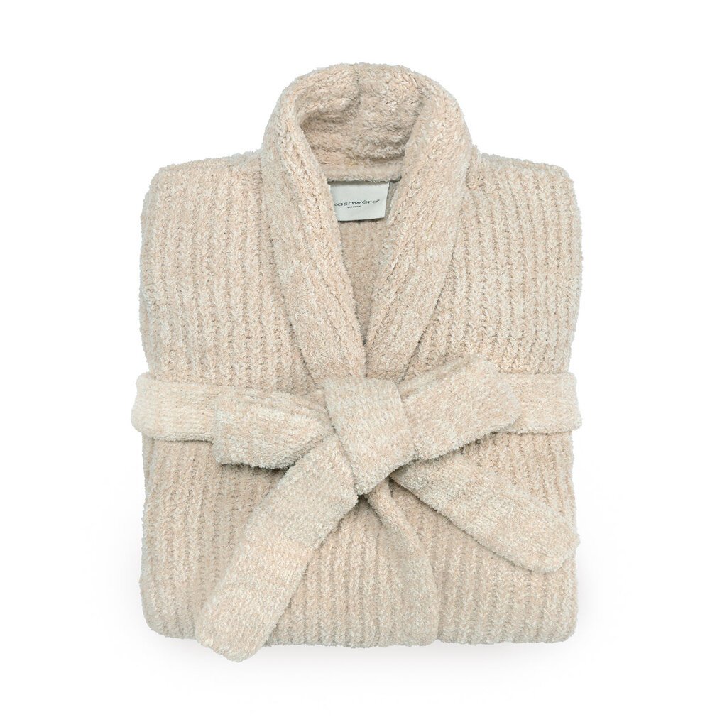 Heathered Ribbed Robe
