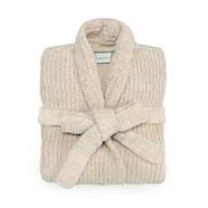Heathered Ribbed Robe