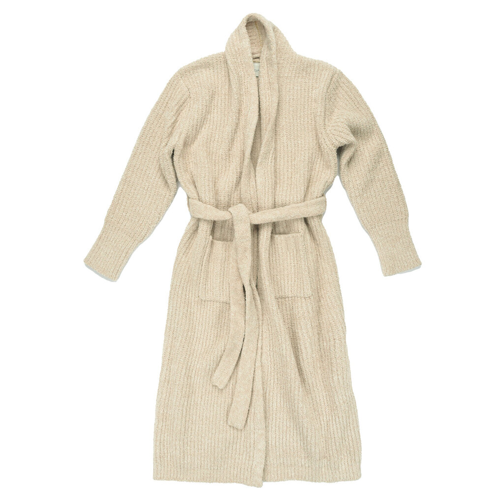 Heathered Ribbed Robe