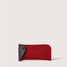 Graf Lantz Graf Lantz Snap Closure Merino Wool Eyeglass Sleeve