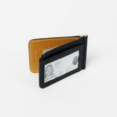 Moore & Giles Reclaimed  Leather Spring ID Wallet