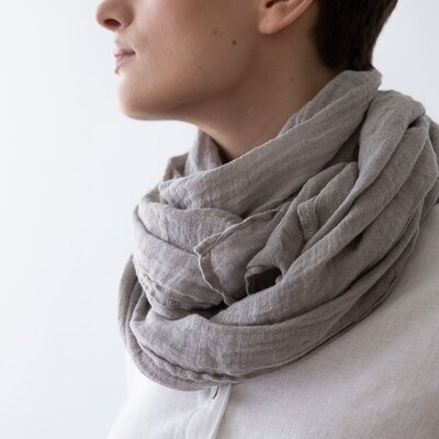 100% Linen Scarf