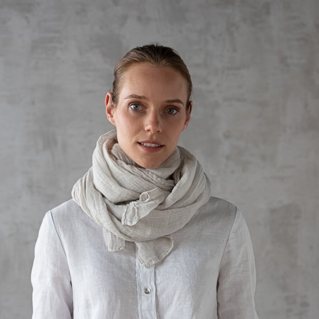 100% Linen Scarf