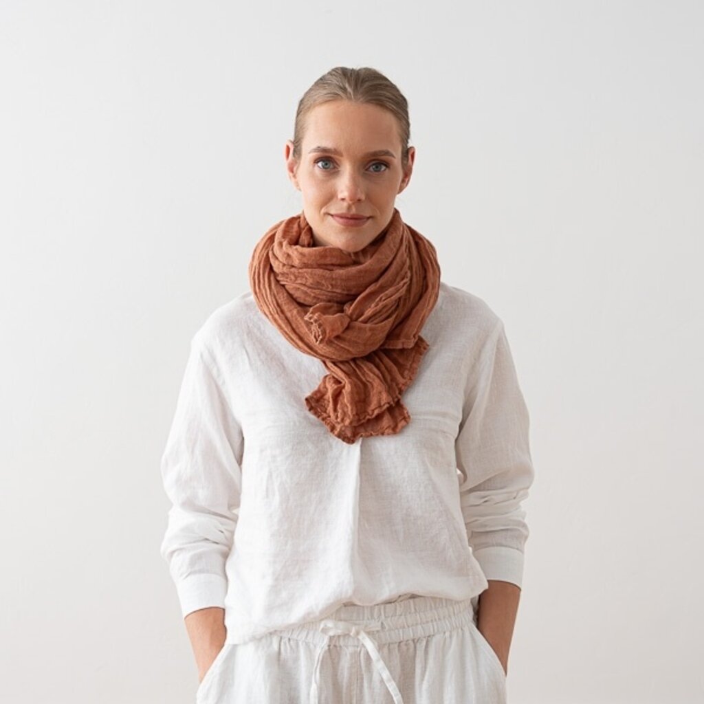 100% Linen Scarf