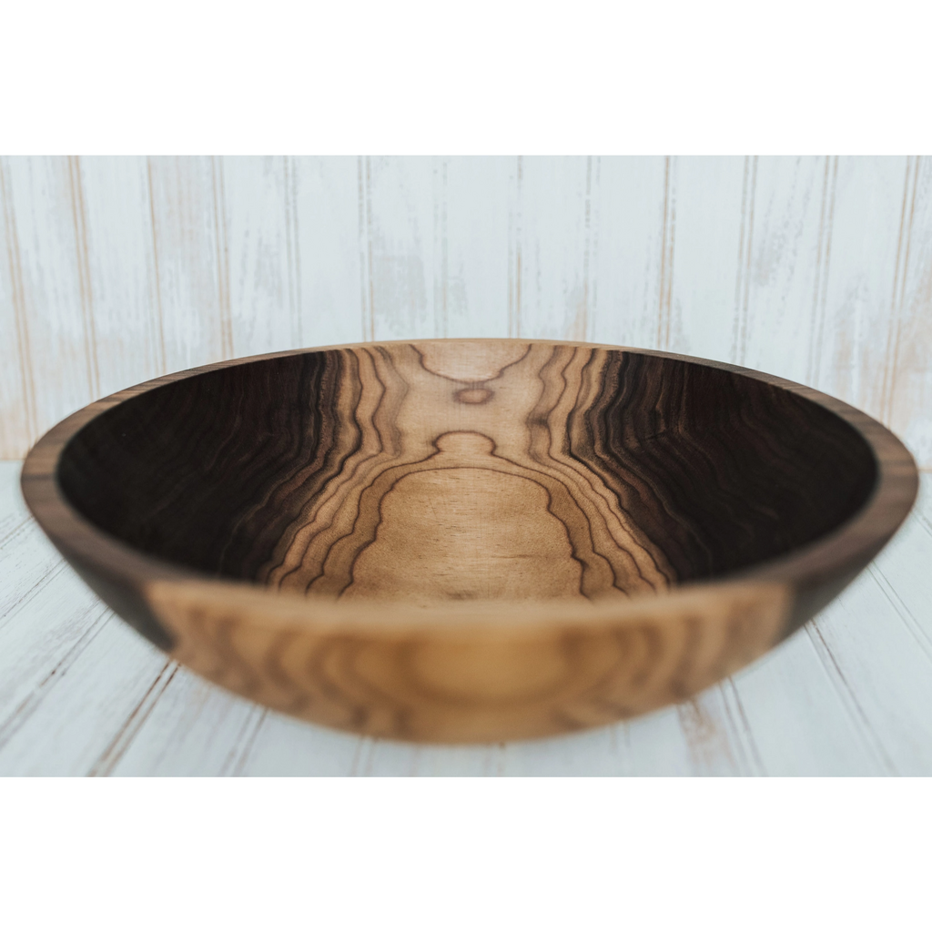 Handmade Walnut Salad Bowl