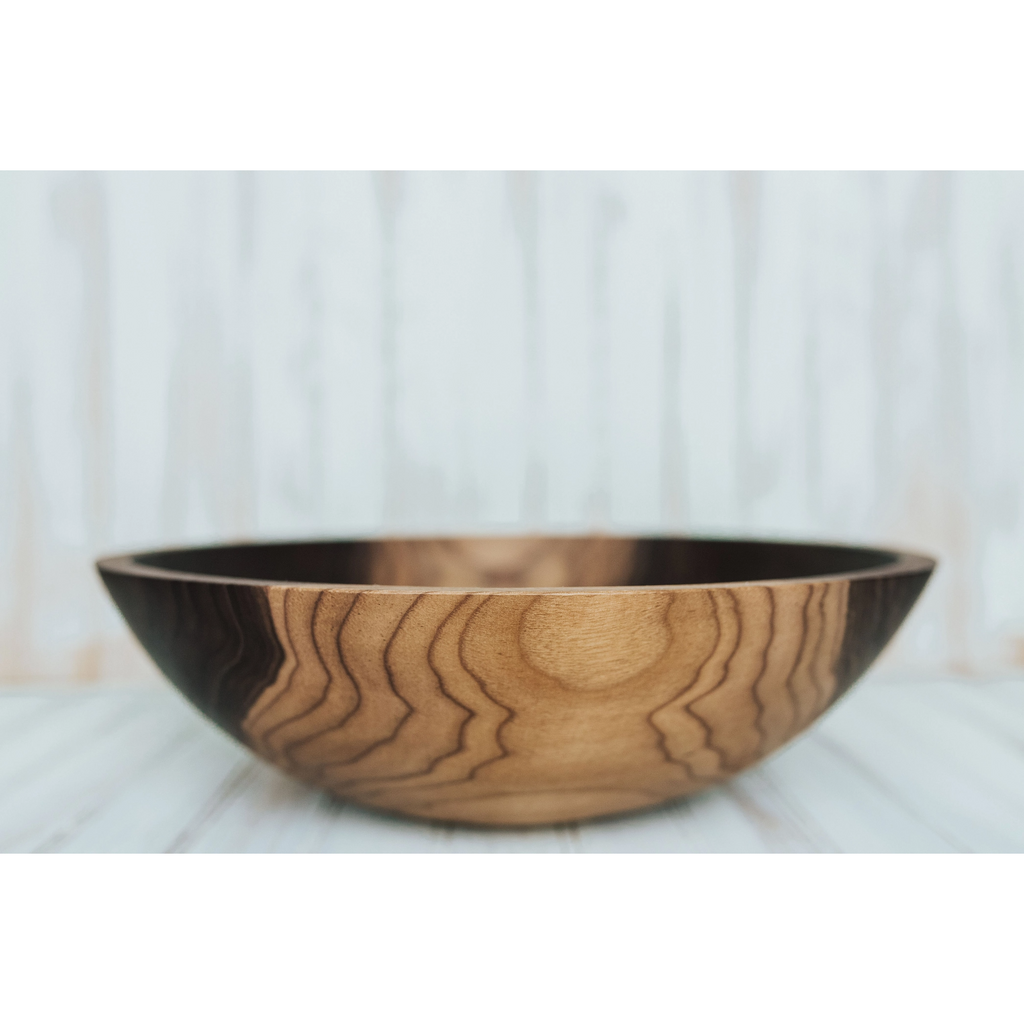 Handmade Walnut Salad Bowl
