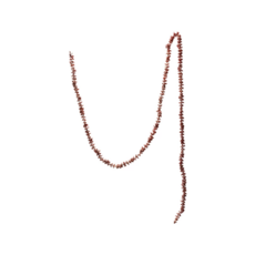 Flocked Pink Garland 72"