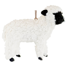 Plush Sheep Ornament