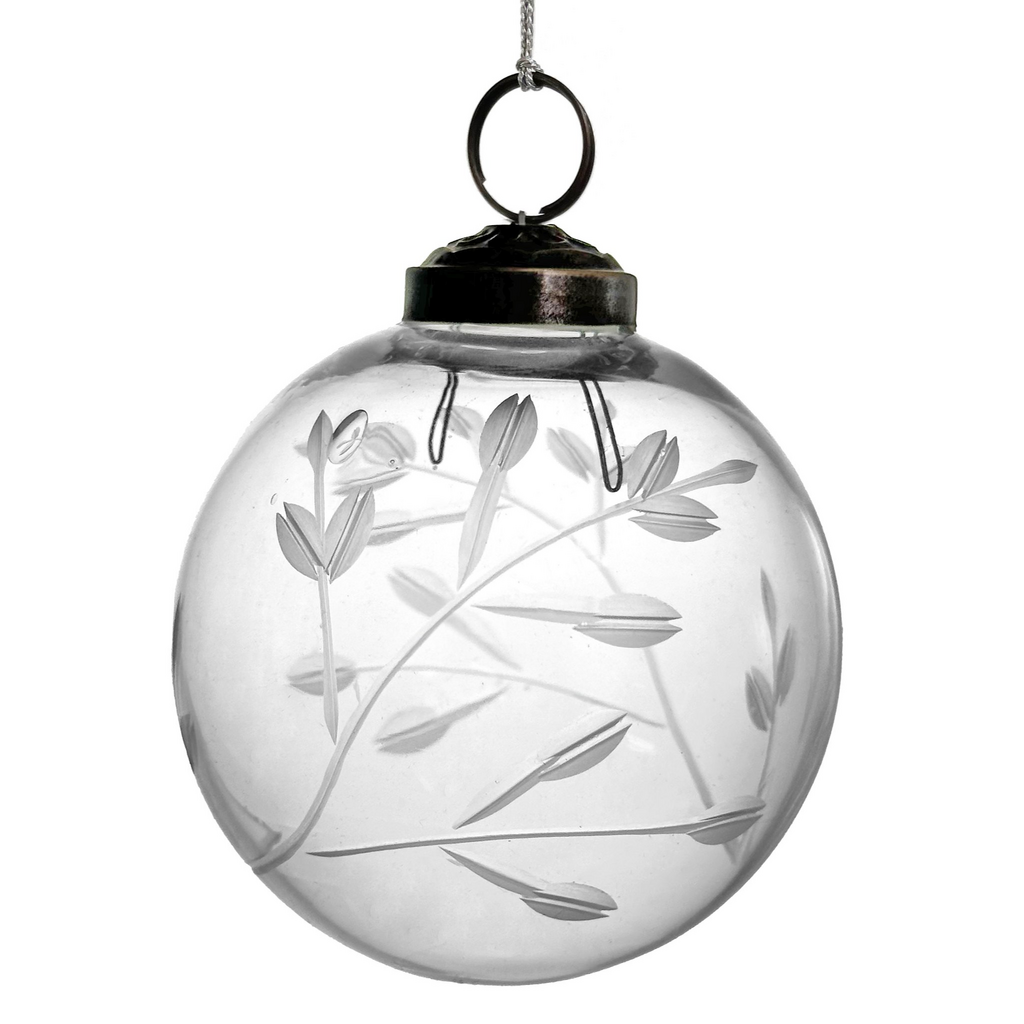 Engraved Clear Class Ornament