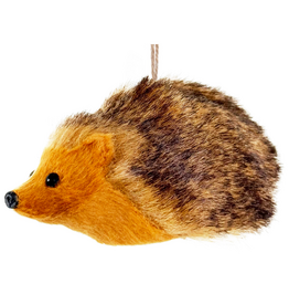 Plush Hedgehog Ornament