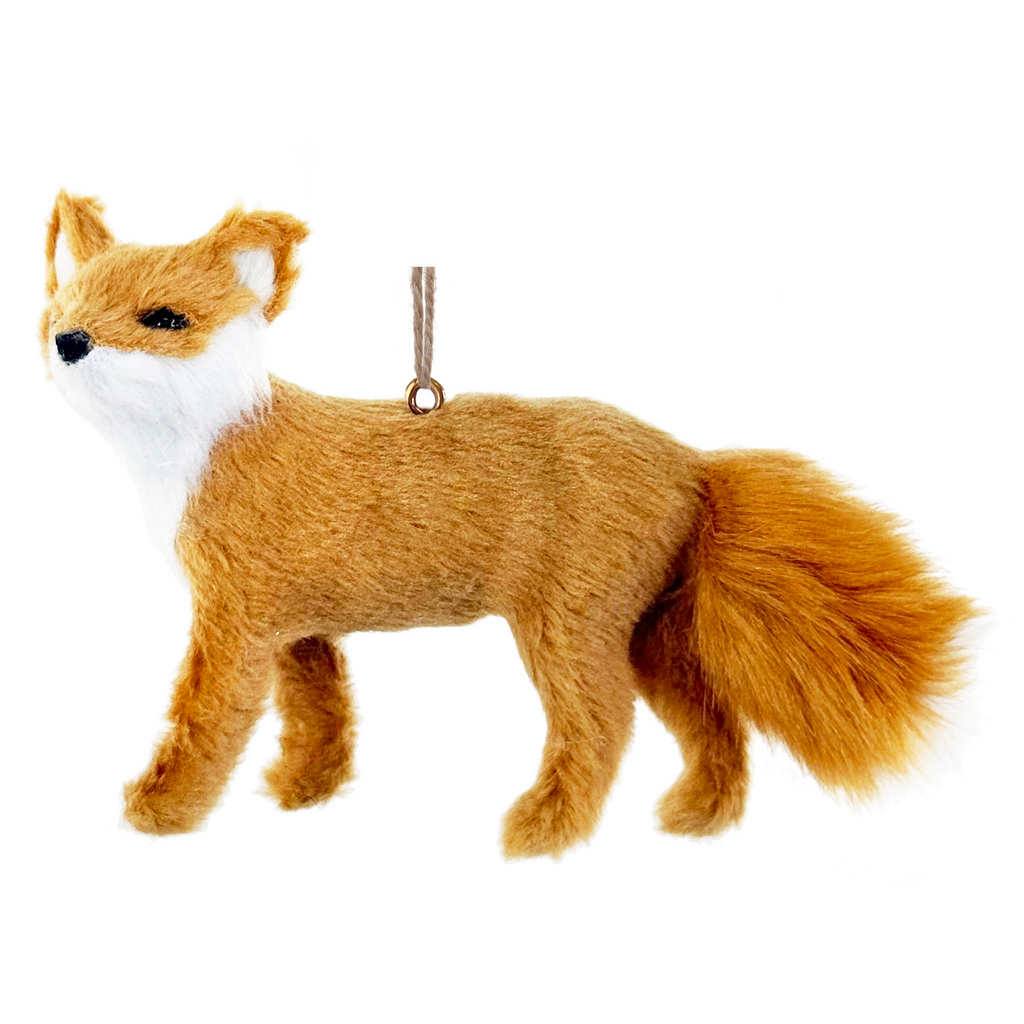 Plush Fox Ornament