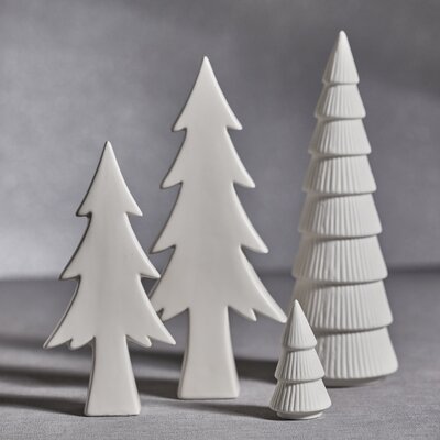 Snowdrift Silhouette Holiday Tree