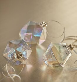 Faceted Glass Ornament
