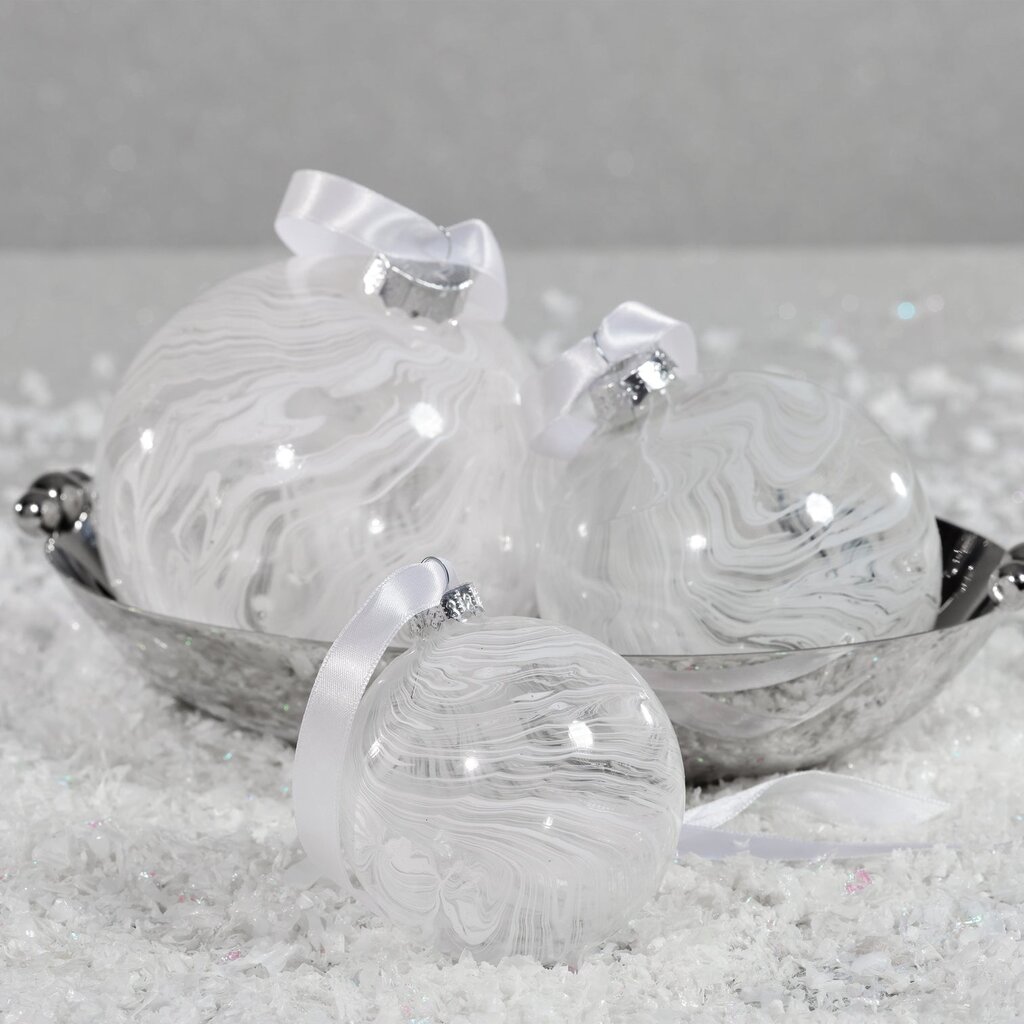 Watercolor Glass Ornament