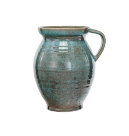 Stoneware Blue/Green Jug