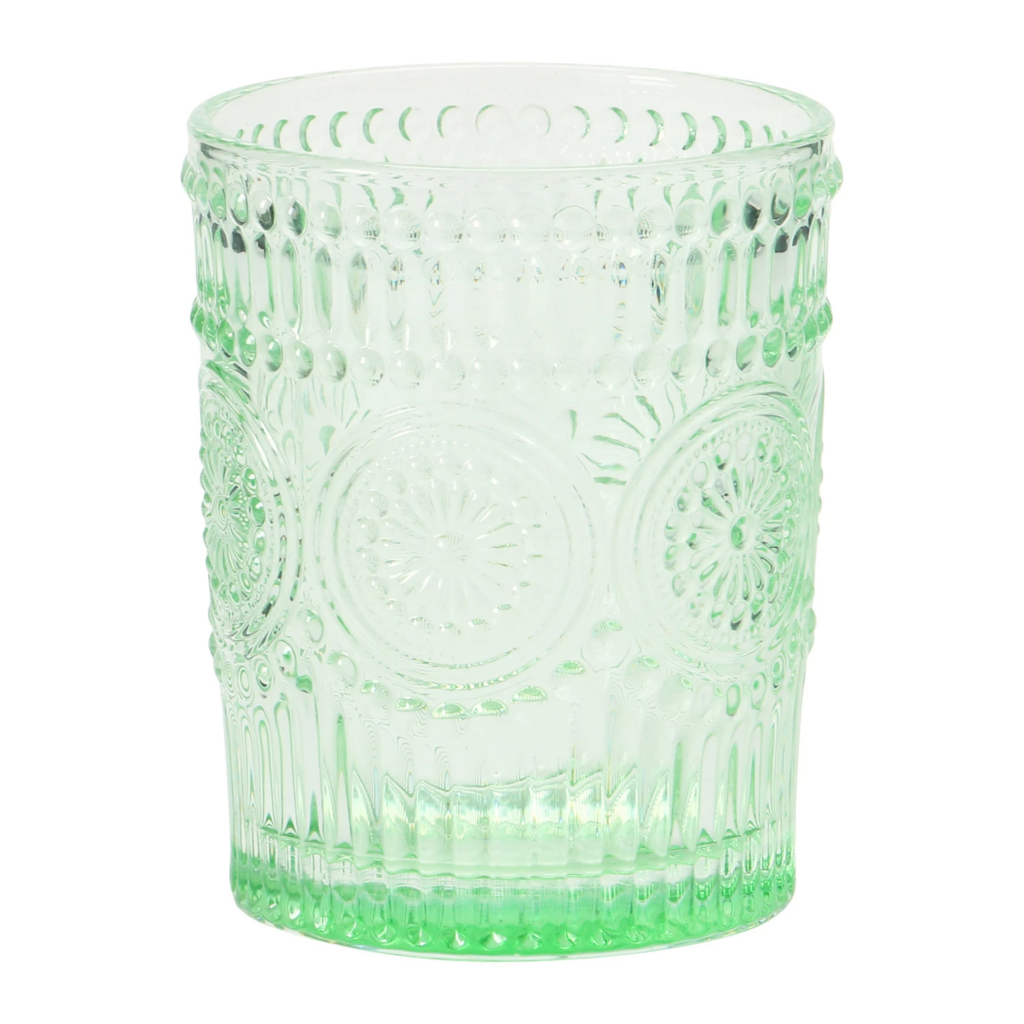 Pressed Glass Tumbler