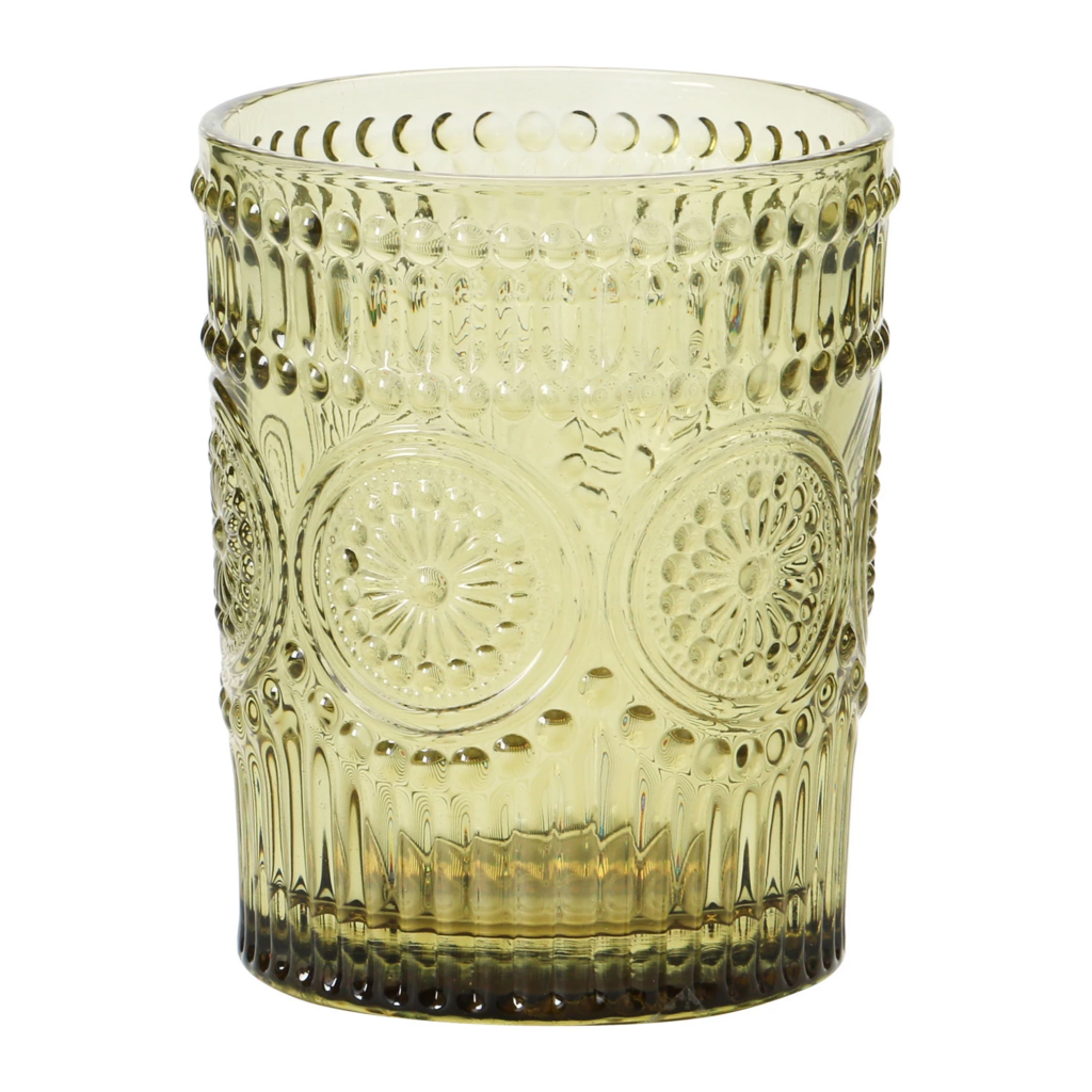 Pressed Glass Tumbler