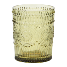 Pressed Glass Tumbler