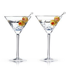 Cut Crystal Martini Glass