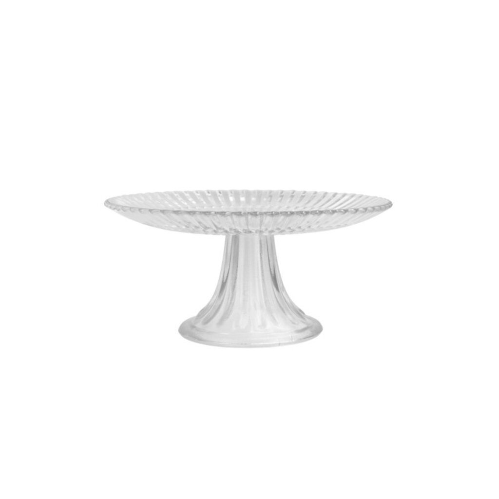 Pressed Glass Cake Stand