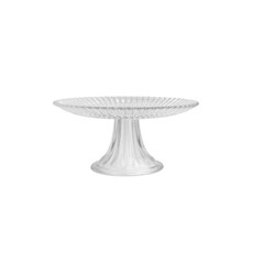 Pressed Glass Cake Stand