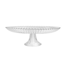 Pressed Glass Cake Stand