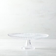 Pressed Glass Cake Stand
