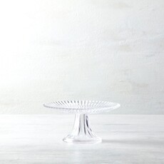 Pressed Glass Cake Stand