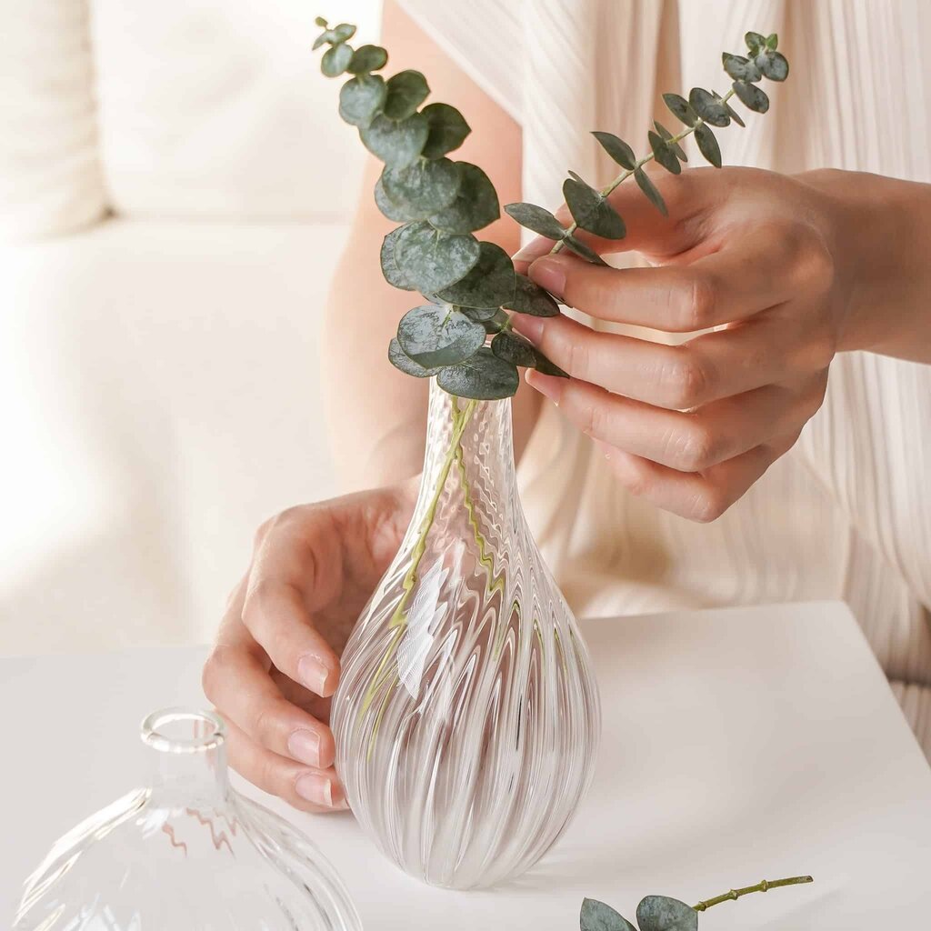 Botanical Swirl Vase