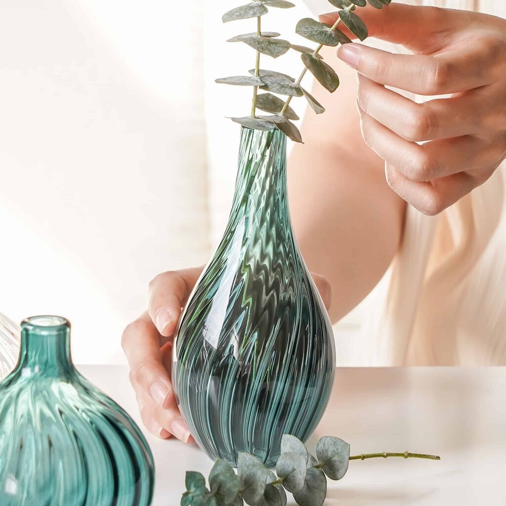 Botanical Swirl Vase