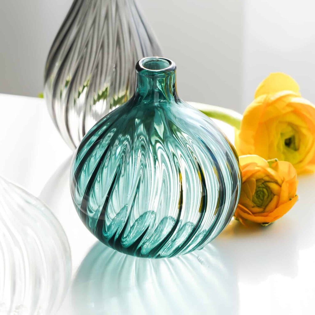 Botanical Swirl Vase