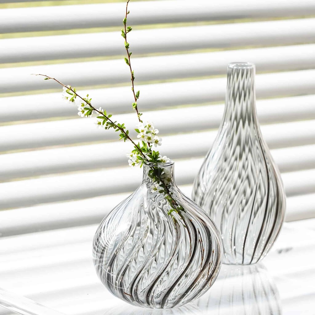 Botanical Swirl Vase