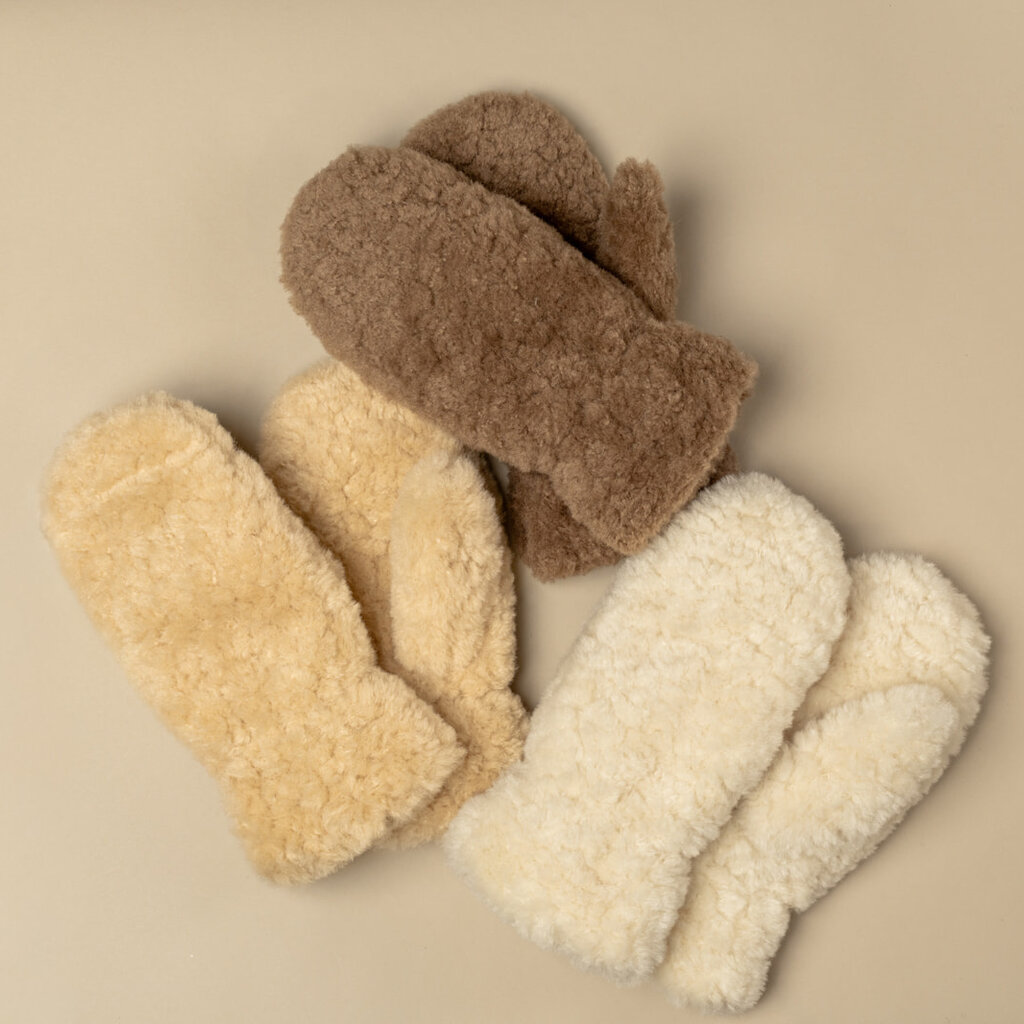 Cozy Shearling Mittens