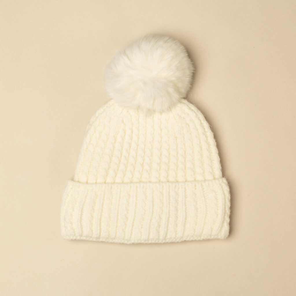 Cozy Pom Beanie