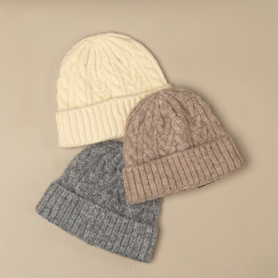 Cozy Cable-Knit Beanie