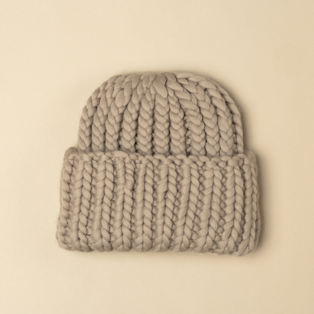 Chunky Soft Wool Hat