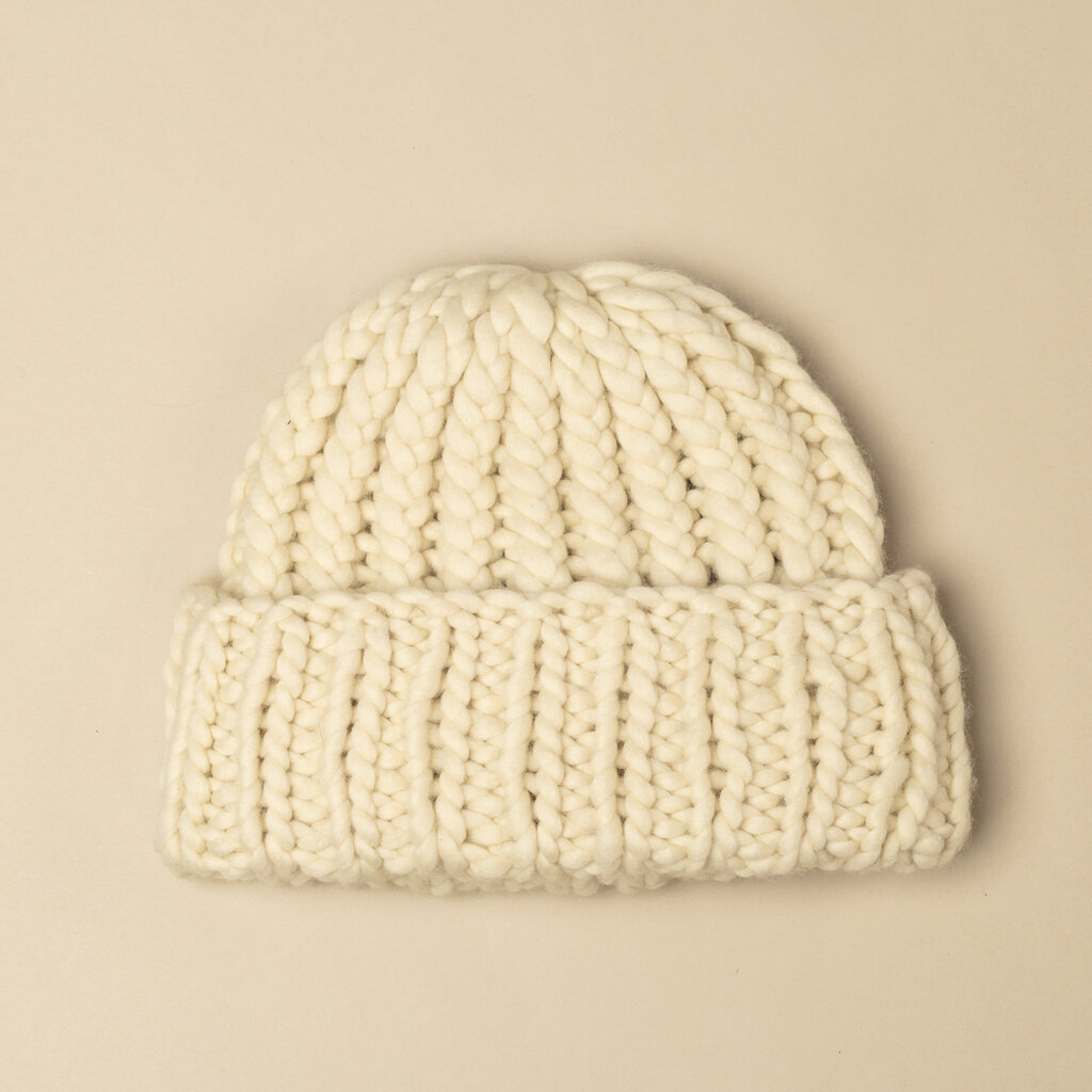 Chunky Soft Wool Hat
