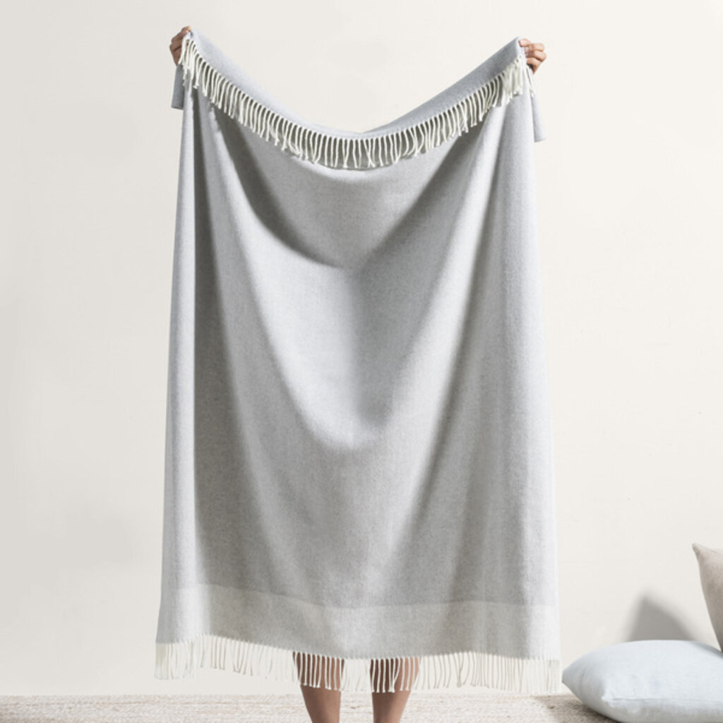 Border Herringbone Throw