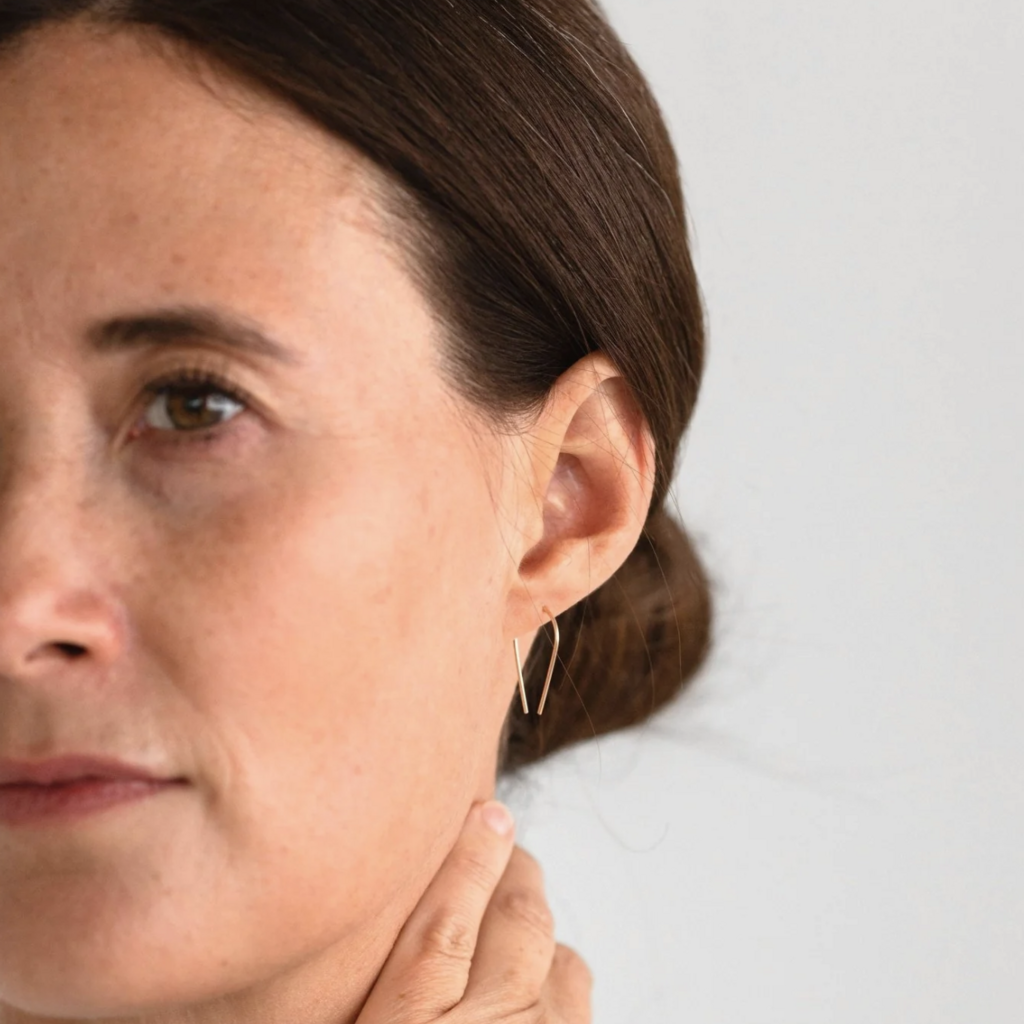 Large Arch Threader Earrings