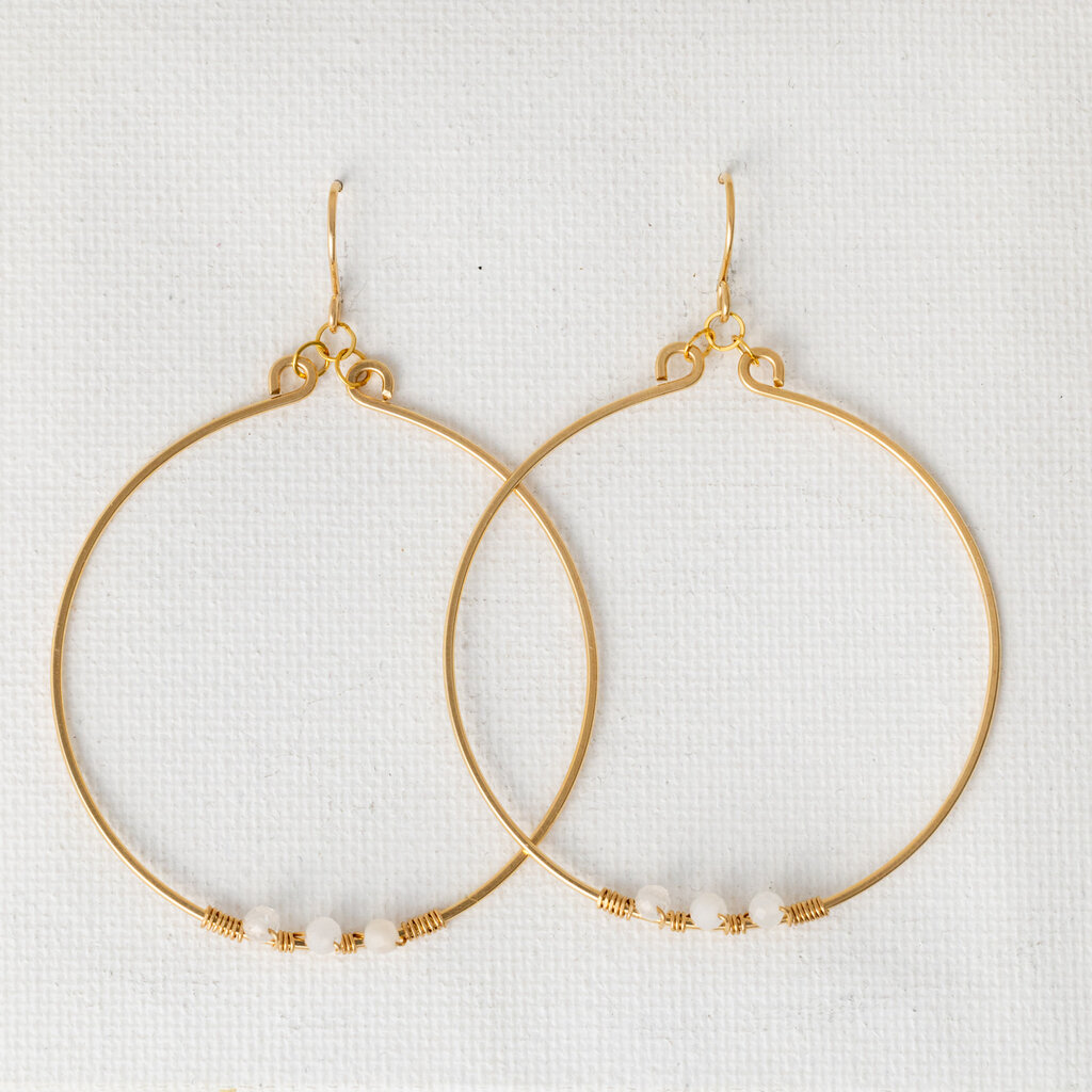 Moonstone Aftyn Earrings