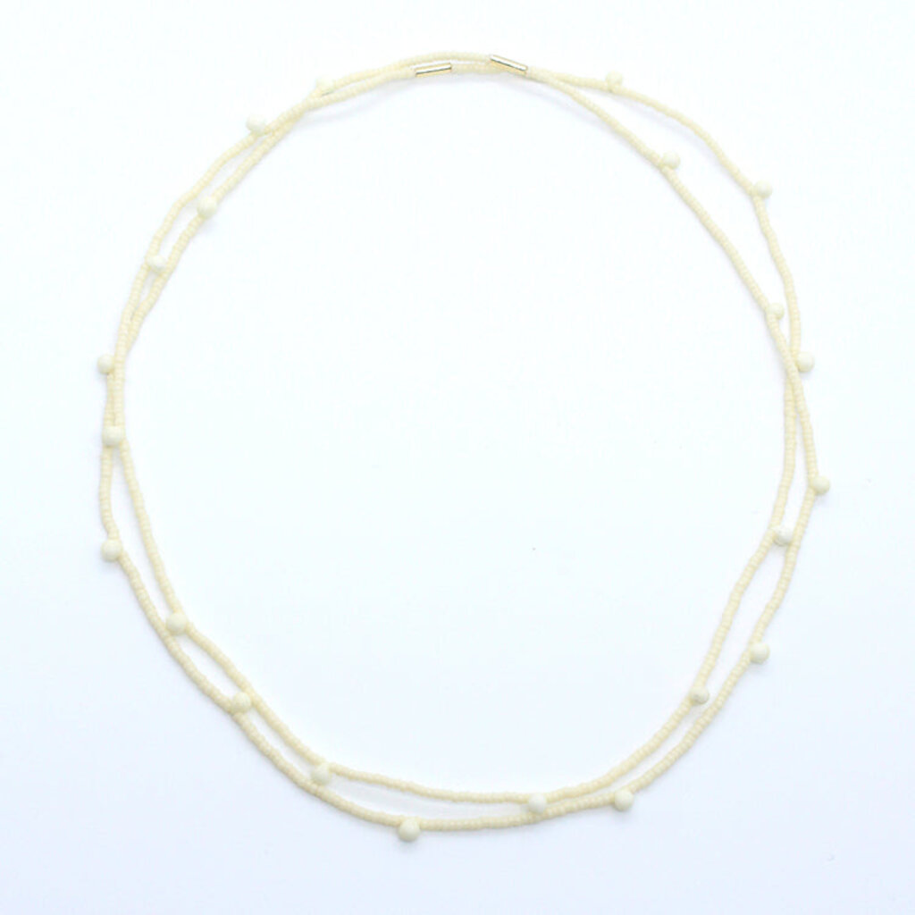 Beaded 2-Stack Candy Chokers